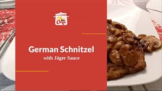 German Schnitzel Recipe Jägerschnitzel made Just like Oma❤️ [upl. by Nolrah843]