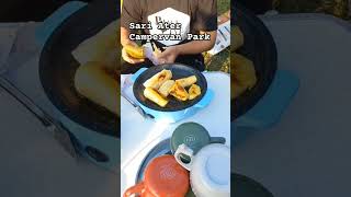 Masak di Sari Ater Campervan Park 🔥fypシ゚viral short cooking camping [upl. by Assehc6]