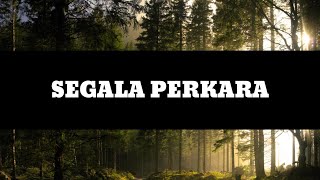 SEGALA PERKARA DAPAT KUTANGGUNG DIDALAM DIA COVER  VIDEO LIRIK [upl. by Weihs]