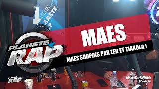 Maes SURPRIS par TIAKOLA et ZED  Il EXPLIQUE en direct sur PlanèteRap [upl. by Reagen214]