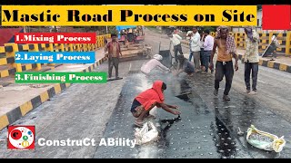 How to make Bitumen Mastic road are given through this video [upl. by Laraine726]