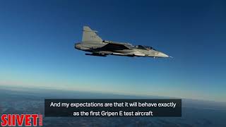 Saab JAS 39 Gripen E Test Pilot  Interview With Robin Nordlander [upl. by Lupe]