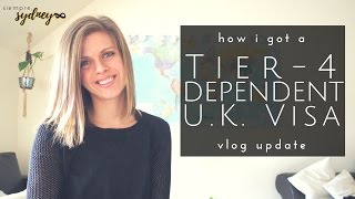 how I got a TIER4 DEPENDENT UK VISA [upl. by Georgy]