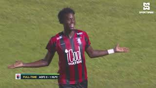 Arnett Gardens FC defeat Humble Lion 51 in exciting JPL MD23 clash  Match Highlights [upl. by Leeda]