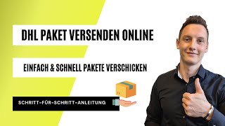 Pakete versenden mit DHL 📦 So erstellst du DHL Paketaufkleber in wenigen Minuten online ✔️ [upl. by Tam331]