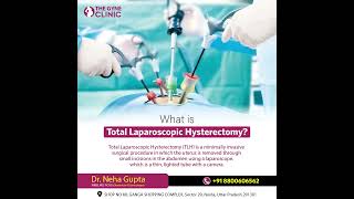 Total Laparoscopic Hysterectomy In Noida UP  Dr Neha Gupta [upl. by Aneehsirk257]