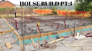 Finally I started building my own house Pt1 foundations and concrete slab [upl. by Mcclelland]