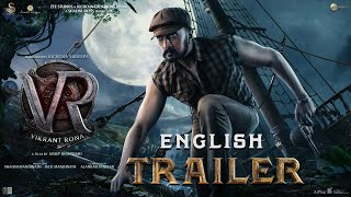 Vikrant Rona Trailer English  Kichcha Sudeep  Anup Bhandari  Ajaneesh  Shalini Artss [upl. by Benil]