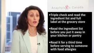 Managing Food Allergies What to look for on the food label [upl. by Mirilla]