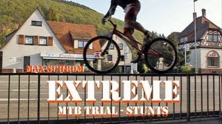 MTB Stunts  BMX Dirt Trial  by Max Schrom [upl. by Atiniuq]