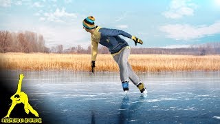 Ice Skating Forward and Backward Crossovers Beginner Tutorial [upl. by Oos874]