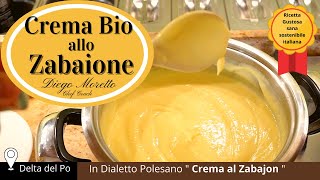 Crema allo Zabaione Bio Video Tutorial Facile e Veloce Crema di base Dolci e Dessert DMChef [upl. by Adnovad]