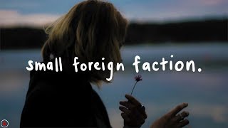 Haley Blais  Small Foreign Faction Lyrics [upl. by Nnaeiram]