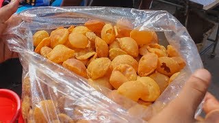 Tasty Fuska Bhel Puri  Popular Street Food Golgappa [upl. by Thetos]