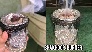 Unique Bakhoor Burner  DIY how to make homemade Bakhoor Burner with white cement  Homesneedcrafts [upl. by Nylloh]