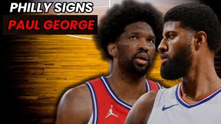 Phillys Power Trio Paul George Joins The Sixers [upl. by Nicolau]