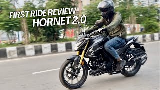 Honda Hornet 20 First Ride Review [upl. by Blanch]