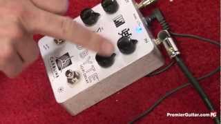 NAMM 13  Caroline Guitar Company Kilobyte LoFi Delay Demo [upl. by Quartas]