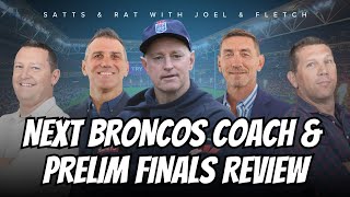 NRL  Scott Sattler amp Mat Rogers on Broncos hiring Michael Maguire and Storm amp Panthers GF [upl. by Adeehsar]