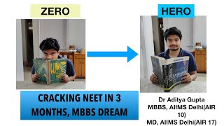 How to crack NEET UG 2022 in just 3 months if you start now  Don’t give up neetug neet [upl. by Lalitta]