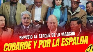 🚨 CONFERENCIA DE PRENSA DE CARLOS ROMERO Y QILFREDO CHÁVEZ AOBRE LA REPRESIÓN AUFRIDA EN LA MARCHA [upl. by Annahvas95]