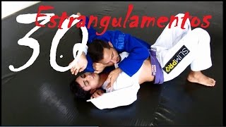 Jiu Jitsu  Trinta Estrangulamentos Fatais [upl. by Noskcire]