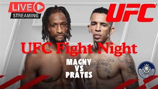 UFC Fight Night Live Magny vs Prates Saturday Nov 9 2024 [upl. by Aerb]