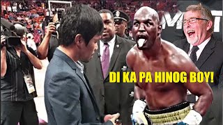 🥊 Ito ang Dahilan kaya NAGALIT si Pacquiao sa laban na ito  quothindi ka pa hinogquot [upl. by Atiugram278]