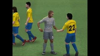 PES 2016 PS2 UD Las Palmas vs Real Madrid  Liga BBVA [upl. by Asiel]