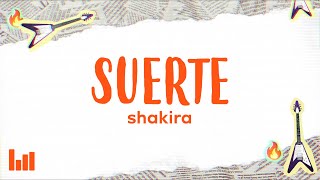 Shakira  Suerte Whenever Wherever LetraLyrics [upl. by Cheri]