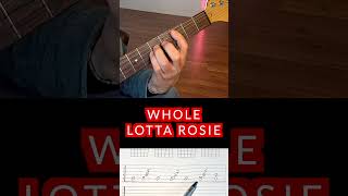 WHOLE LOTTA ROSIE [upl. by Vogeley994]