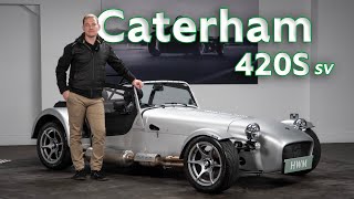 A Delightful Caterham 420S Finished in Platinum Silver  A Walk Around With Ollie [upl. by Soiritos169]