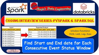 Question 10 PWC Interview Questions  data engineers  pyspark bigdata pwc interview [upl. by Drofxer]