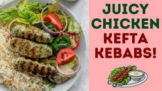 Mouthwatering Chicken Kefta Kebabs 😍 shorts halal food [upl. by Devaj]