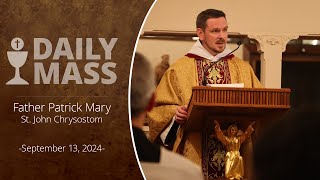 Catholic Daily Mass  Daily TV Mass  September 13 2024 [upl. by Ylime86]