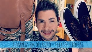 Comprinhas em Orlando  Sapatos e Bolsas [upl. by Ruosnam]