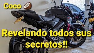 Todas las modificaciones de mi moto  Coco 🥥  Pulsar NS 200 2021 [upl. by Aural]