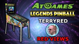 AtGames Legends Pinball  RedView and Impressions of this feature packed virtual pinball cabinet [upl. by Anina]