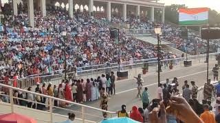 wagah border border ceremonywagah border Punjab border paradelatest wagah border video [upl. by Slerahc33]