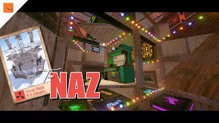 The NAZ • My BEST 2x1 Pixel Gap Open Core and HIDDEN TURRETS• RUST rust clanbase rustbasedesign [upl. by Anelet29]