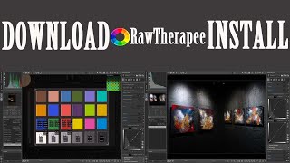 How to Download and Install RawTherapee [upl. by Eudoca]