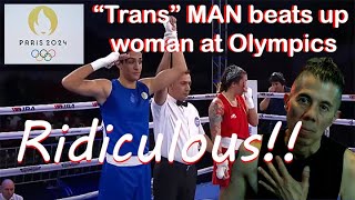 quotTransgenderquot Boxer allowed to fight in Paris 2024 Olympics [upl. by Laenej]