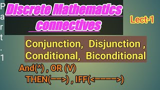 DISCRETE MATHS  CONNECTIVES  RAJESHLEKKALU [upl. by Mchail502]