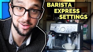 My Secret Breville Barista Express Settings  Blue Bottle Coffee Review [upl. by Asquith]