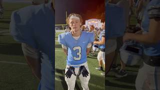 Maddox Brackfield interview interview football shorts [upl. by Ettenna400]