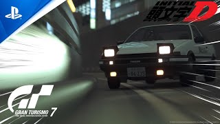 How to 4 wheel drift like takumi in GT7  TUTORIAL initiald cars drift granturismo [upl. by Asylem]