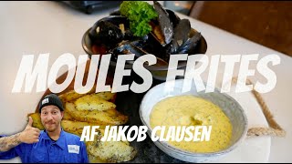 Moules Frites  Opskrifter  P Clausens Fiskehandel [upl. by Refotsirhc]