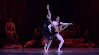 Swan Lake  Black Swan pas de deux Kondaurova Askerov [upl. by Nallek]