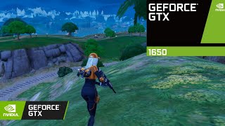 Fortnite on GTX 1650 4GB  1080p Low Graphics [upl. by Margarita]