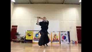 Haidong Gumdo Sword Form [upl. by Eisac]